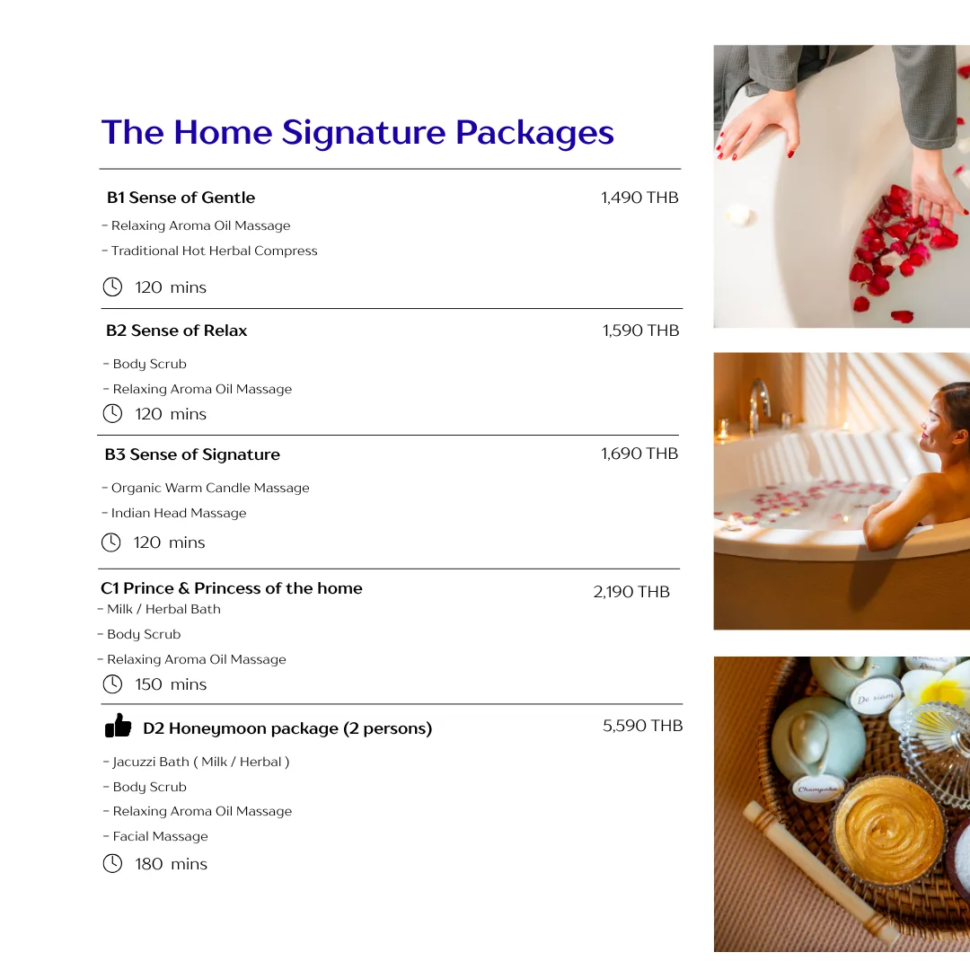 The Home Signature Packages