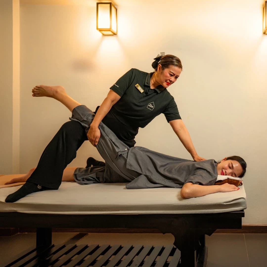 Aroma oil massage at The Home Massage & Spa